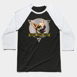 Chihuahua Love Baseball T-Shirt